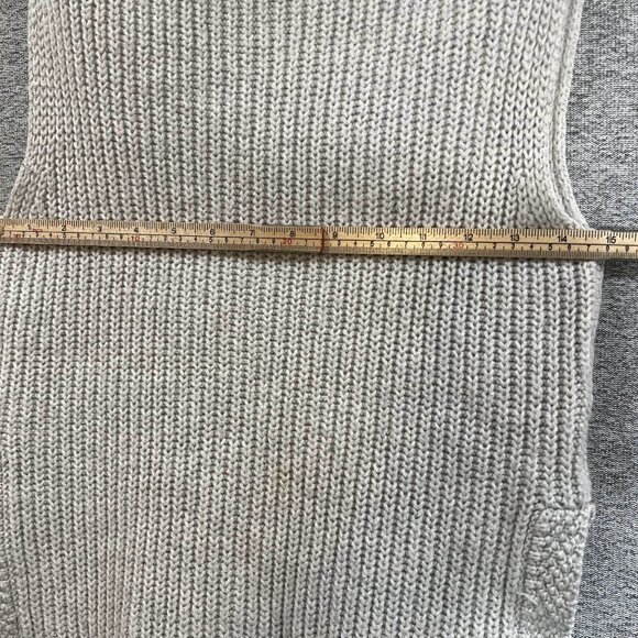 Aritzia Wilfred Knit Top Womens Size XS Gray 100% Wool Sleeveless Cowl Neck - Picture 8 of 12